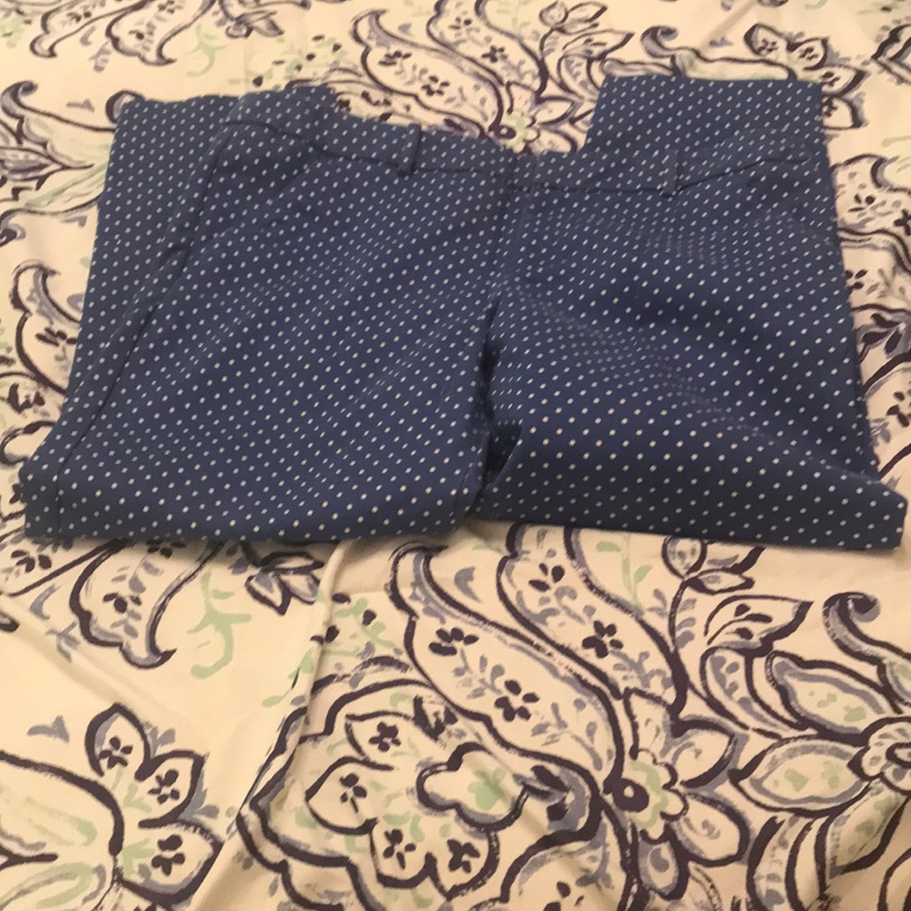 Merona, ankle polka dot pants